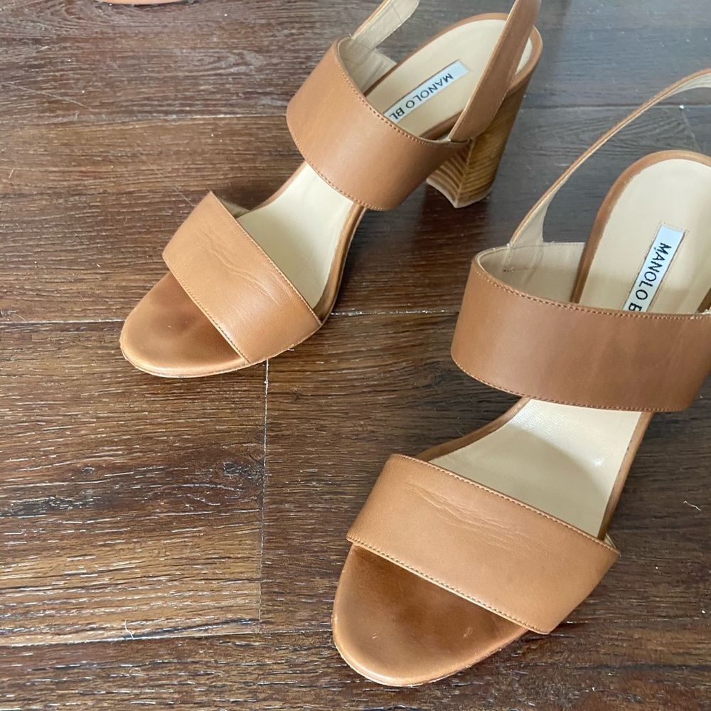 Manolo Blahnik Sandal Heel